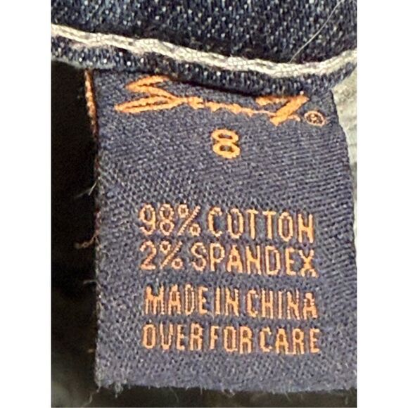 Seven7 Women's Straight Leg Denim Jean Size 8 - Picture 6 of 10